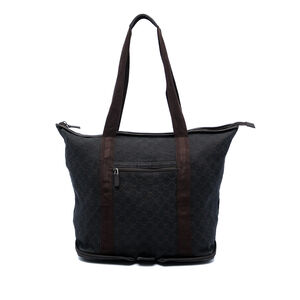 Pre-Loved Gucci GG Denim Tote